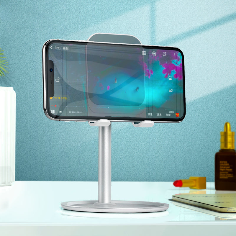 Hoco Aluminum Alloy Desktop Phone Holder Tablet Stand For 4.7-8.0 inch Smart Phone Tablet PC