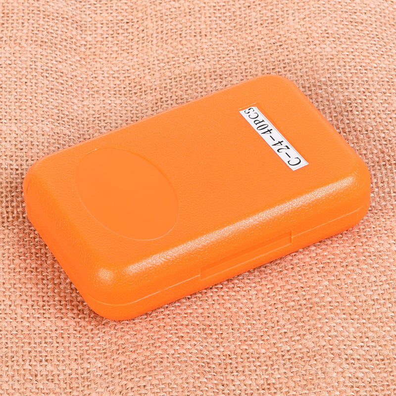 LEO 40pcs/lot Fly Fishing Lure Set Artificial Bait For Pesca Fish Fishing Hooks Tackle With Box