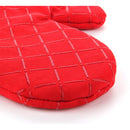 KCASA KC-PG02 1Pcs Silicone Coating Oven Mitts Microwave Oven BBQ Heat Resistant Pot Holder Gloves