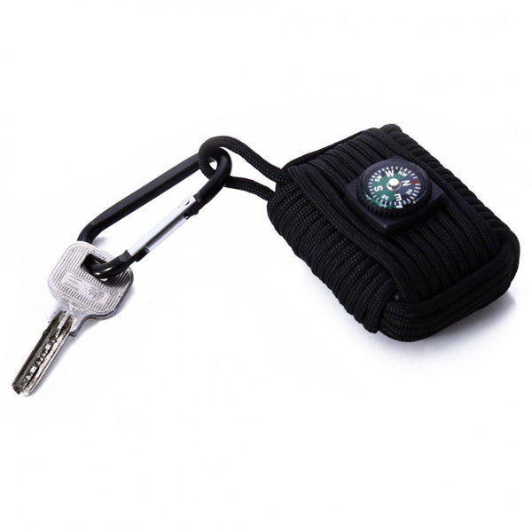 ZANLURE 10 In 1 Multifunctional Outdooors Fishing Paracord 550 Survival Kit Emergency Kit Fish Bag