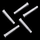 19Pcs/Set American Dispensing Needle with Connector Adapter Blunt Tip TT Tip Syringe Needles Cap for Refilling and Measuring Liquids Industrial Glue Applicator