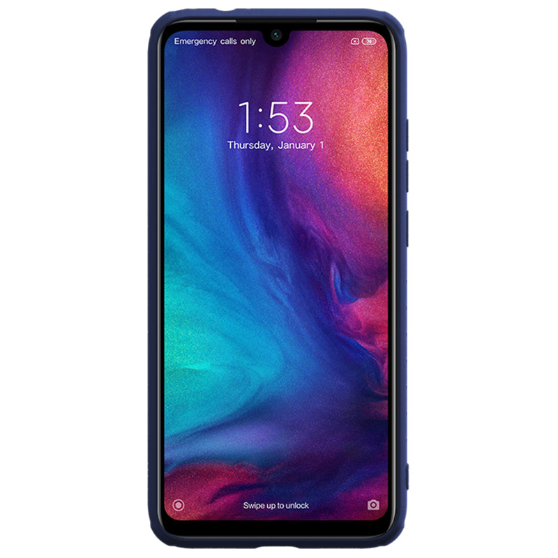 NILLKIN Smooth Soft Rubber TPU Shockproof Protective Case for Xiaomi Redmi Note 7 / Redmi Note 7 Pro