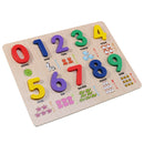 Uppercase Lowercase ABC Early Learning Toys Alphabet Animal Number Puzzle Preschool Educucational Gifts