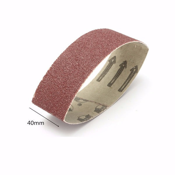 40x305mm 40/60/80/120 Grit Aluminium Oxide Sanding Belts Zirconia Abrasive Tools