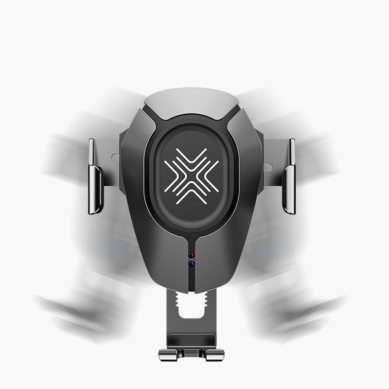 ROCK 10W Infrared Sensor Fast Charging Wireless Charger Car Phone Holder For iPhone XR XS  HUAWEI P30 XIAOMI MI9 S10 +