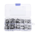 60PCS SC Tinned Copper Lug Ring Wire Connectors Bare Cable Terminals