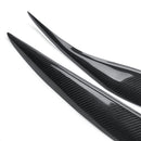 Carbon Fiber Car Headlight Eyebrow Eyelids For Ford Fiesta MK7.5 2012-2017 MK8 2013-2016