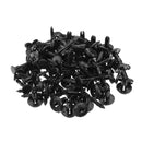 50pcs 6mm Trumpet Bumper Fender Car Fastener Clip For Honda
