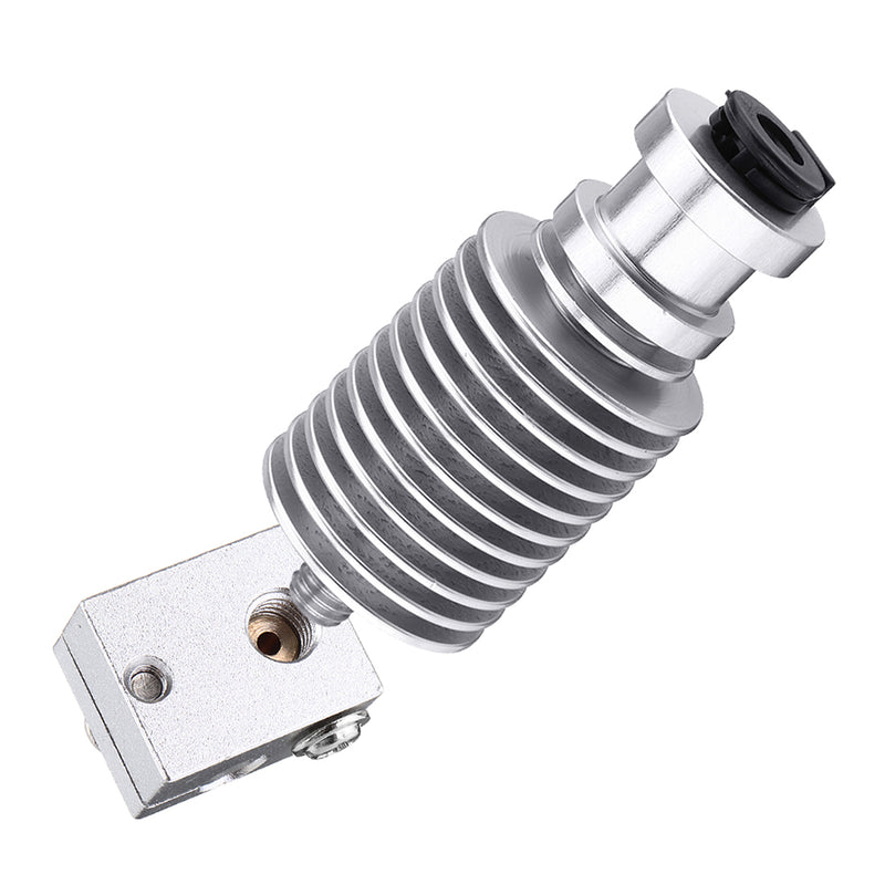V6 1.75mm Short/Lone Distance Nozzle Extruder J-head Hotend Extrusion Print Head Assembly Kit with Teflon Tube for 3D Printer