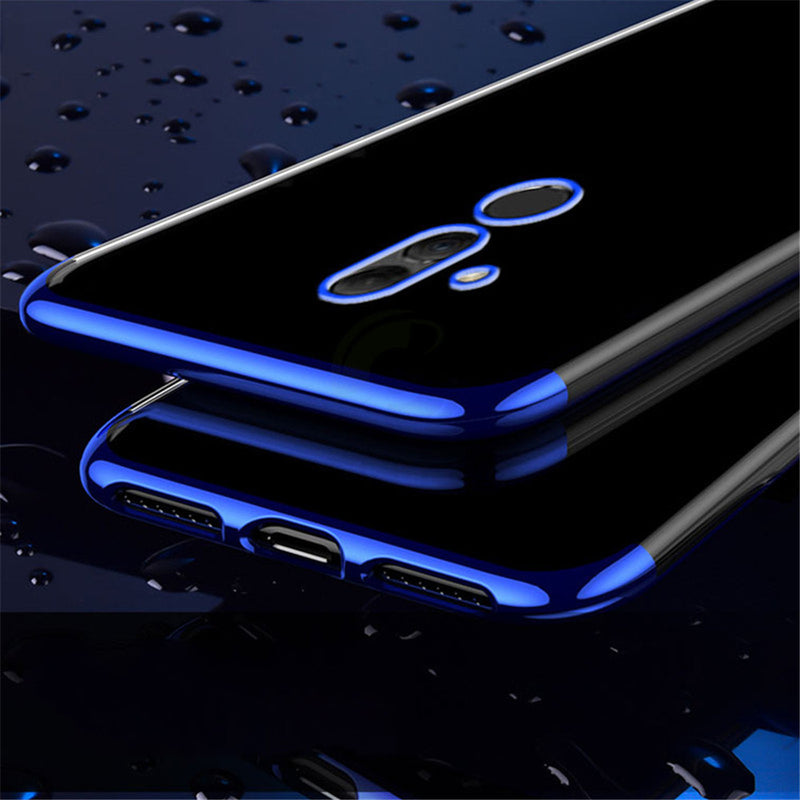 Bakeey Transparent Plating Shockproof Back Cover Protective Case for Huawei Mate 20 Lite