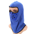 Winter Warm Riding fleece Balaclava Motorcycle Thicken Face Mask With Filter Layer Neck Protection