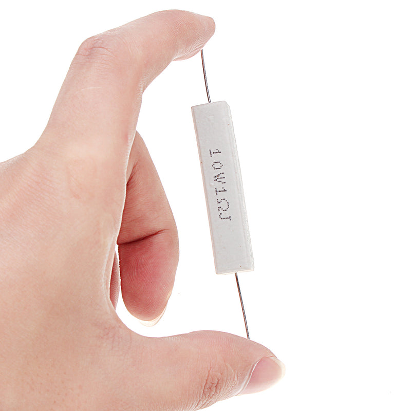 50pcs 10W 1 ohm 1R Ceramic Cement Resistor