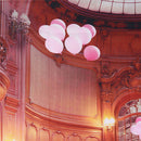 5x7FT Vinyl Castle Pink Balloon Photography Backdrop Background Studio Prop