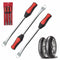 3pcs Spoon Motorcycle Tire Irons Changing Rim Protector Tool Combo With Case