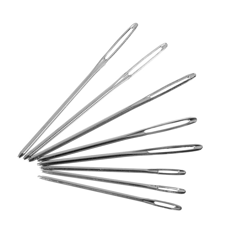 9Pcs Big Eye Needles Blunt 7cm Long Large Hole Sewing Kniting Tool Hand DIY Needlework