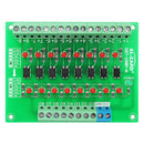 8 Channel 24V To 5V Optocoupler Isolation Module PLC Signal Level Voltage Conversion Board