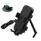 Dual USB Charger CS-344B2 Phone Holder 360 Rotation Stand For Motocycle Bike Rearview Holder For 4''-6.5'' Smart Phone