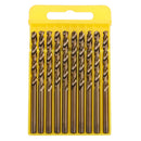 Drillpro 10pcs HSS M35 1.5/2/2.5/3/4/4.5/5mm Cobalt Twist Drill Bits Set