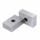 Machifit 2pcs 1x2x3 Inch Blocks 1 Hole Parallel Clamping Block Lathe Tools Precision 0.0001