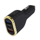 Quick Charge Dual USB Type-C PD Car Charger For Smartphone Tablet