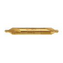 Drillpro 6pcs 1/1.5/2/2.5/3/5mm Center Drills 60 Degree HSS Titanium Coated Countersink Drill Bit