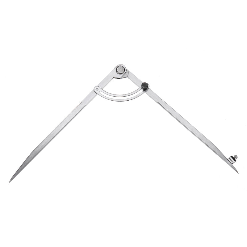 300mm Length Carbon Steel Wing Divider Pencil Marking Compass Circle Maker Adjustable Scriber