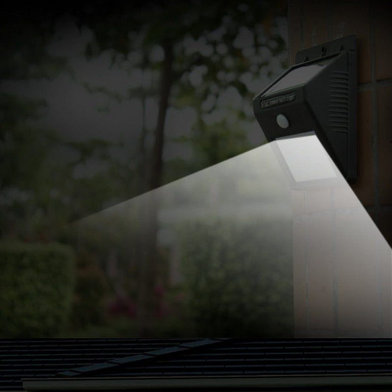 Waterproof LED Human Body Infrared Solar Sensor Wall Light Outdoor Garden Wall Lamp