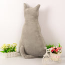 KCASA KC Super Cute Soft Plush Cat Back Sofa Pillow Cushion Stuffed Animal Doll Pillows