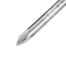 Drillpro 5pcs 6mm Shank 0.1mm Tip 45 Degree Tungsten Steel Engraving Bit CNC Tool