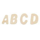 156X Wooden Scrabble Tiles Letters Puzzle Blocks Crafts Wood Alphabet Kids Early Education Toys Gift