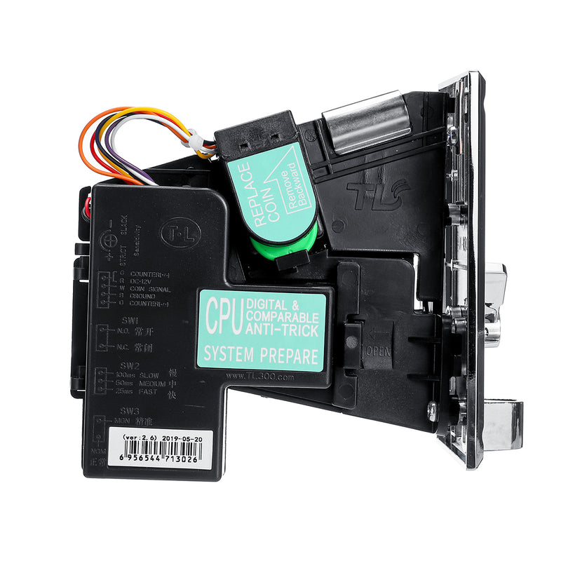 Multi Coin Acceptor Selector Slot Mechanism CPU Control Board for Vending Machine Arcade Game