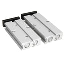 TN10x40/TN10x50 10mm Bore 40/50mm Stroke Double Rod Pneumatic Air Cylinder Double Acting