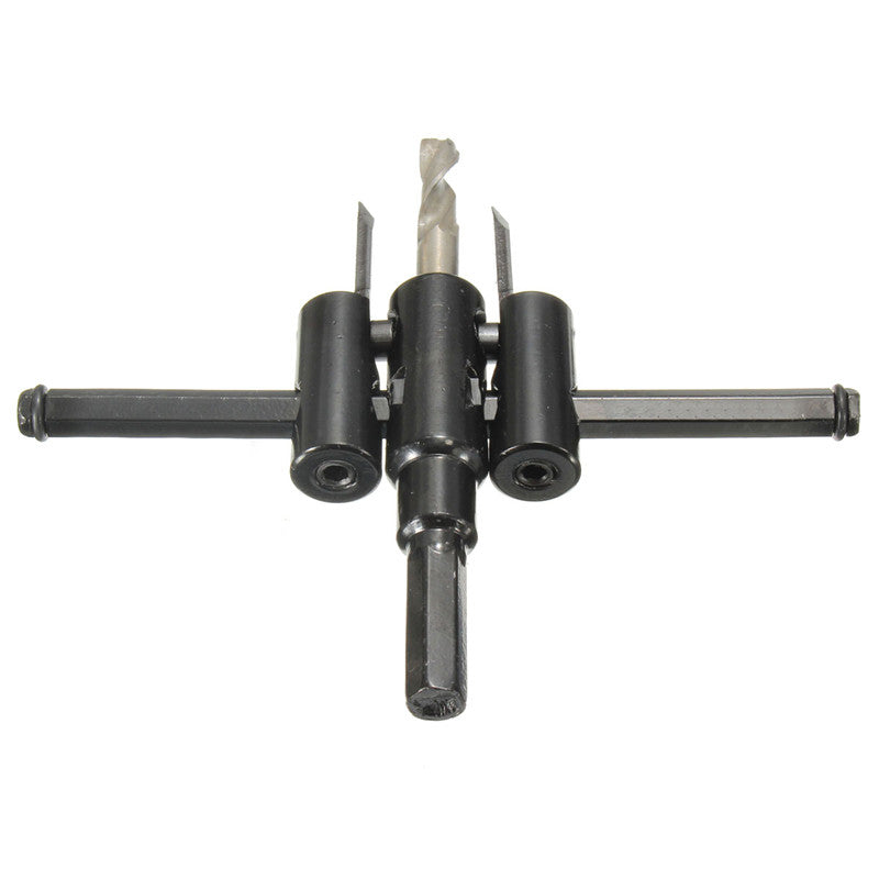 30mm-120mm Adjustable Circle Cutter Metal Wood Circle Hole Saw Drill Bit Cutter