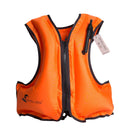 Manual Inflatable Life Jacket Sailing Boating Snorkeling Vest Swimming Survival Max Load 200kg