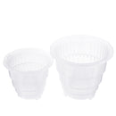 5/6/7 Inch PP Plastic Clear Flower Pot Orchid Planter Container Mesh Pot Home Decorations