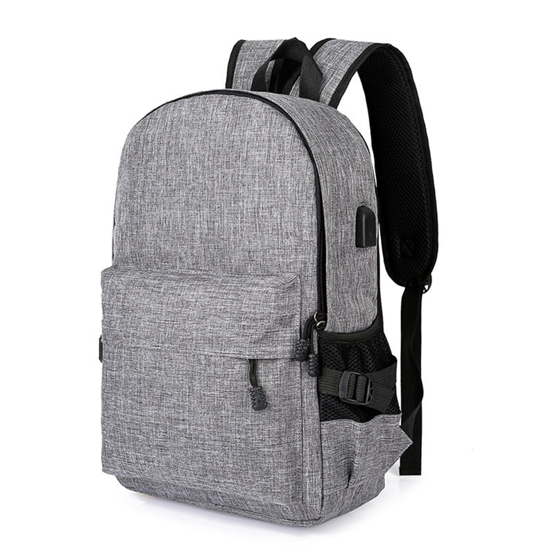 15L Outdoor USB Anti-theft Backpack Rucksack Laptop Bag School Shoulder Bag Camping Travel