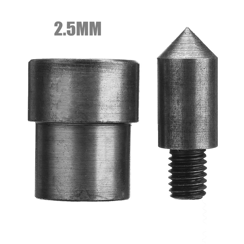 2.5/3.5/4mm Manual Press Machine Punching Mould Handmade Stud Rivet Hole Punch Tool