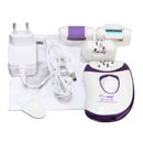 Rechargeable 4 in 1 Electric Foot Callus Remover Epilator Underarms Tweezer Shaver Hair Removal