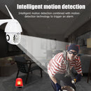 GUUDGO 21 LED IP Camera 8X Zoom WiFi Dome Surveillance Camera Full Color Night Vision IP66 Waterproof Pan/Tilt Rotation