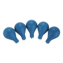 5Pcs/Set Blue Pipet Pipette Dropper Rubber Bulb Pear Shaped Labs Suction Ball Laboratory Tools