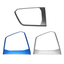 Stainless Steel Gear Shift Panel Knob Cover Trim For VW Tiguan L 2017
