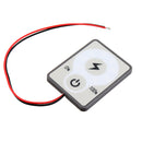 TD16 24V LED Battery Power Indicator Touch Button Power Display Lead-acid Tester Detector