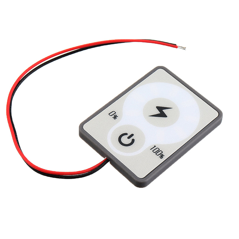 TD16 24V LED Battery Power Indicator Touch Button Power Display Lead-acid Tester Detector