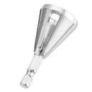 Drillpro Hex Shank Silver Hard Alloy Deburring External Chamfer Tool Drill Bit Remove Burr Repairs Tools