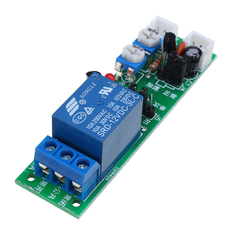 JK11-PB Time Delay Relay Module 0-100S Adjustable Delay 0.5S Open for Computer Automatic Start