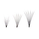 6D Black 6/8/10/12mm False Eyelash Individual Eyelashes Extension Cluster Kit Grafting Eyes Lashes