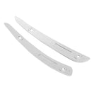 Pair Chrome Wind Shield Side Trim For Harley Road Glide FLTRU FLTRX 2015-2017