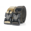AWMN SS5 125cm Magnetic Buckle Belt Heavy Duty Military Tactical Belt Adjustable Polyester Nylon Belt Waist Belt