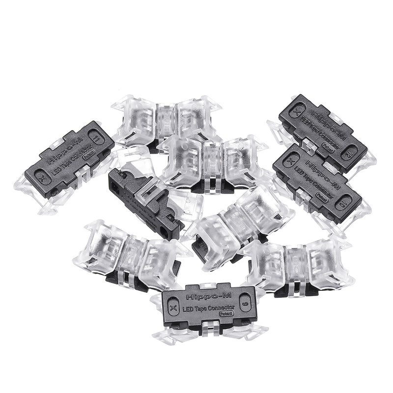 10PCS 2Pin 5MM Board to Board/Board to Wire Connector for IP20 Single Color LED Strip Light