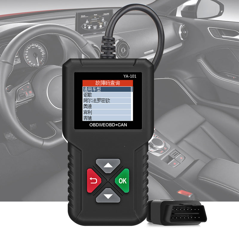 Car OBD Diagnostic Tool Scanner Battery Tester TFT True Color Display Measurable ECM TCM RCM DMC